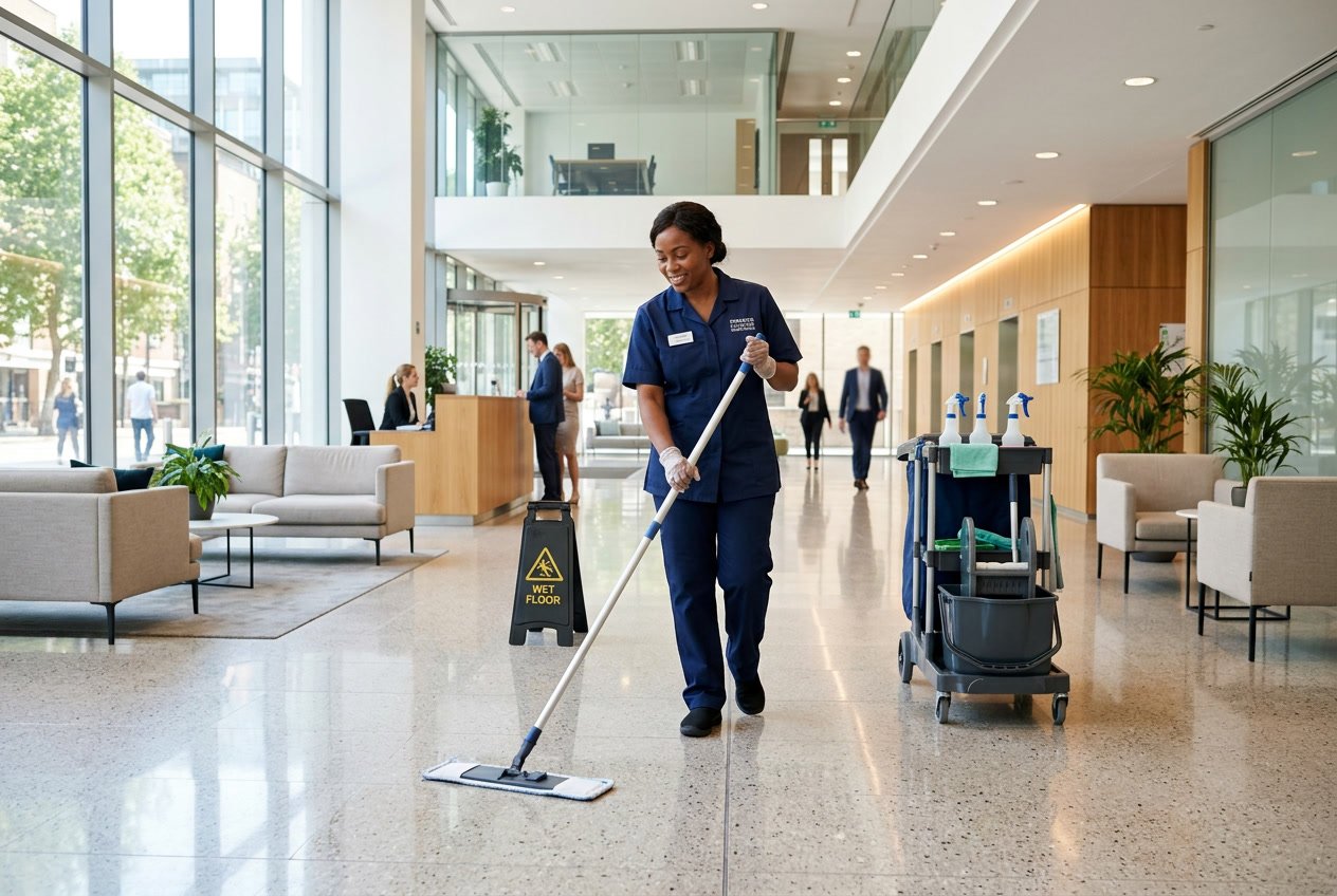 Rengøring af fællesarealer